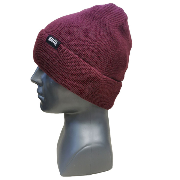 Czapka Malita Lumberjack maroon