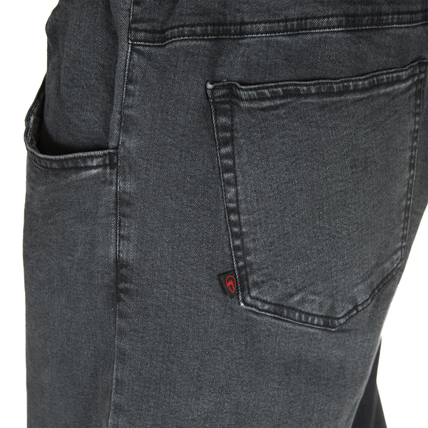 Spodnie Malita jeans LOG SL elastic black