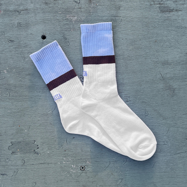 Skarpetki Malita stripe brown