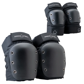 OCHRANIACZ PRO-TEC STREET ADULT 2-PK BLACK