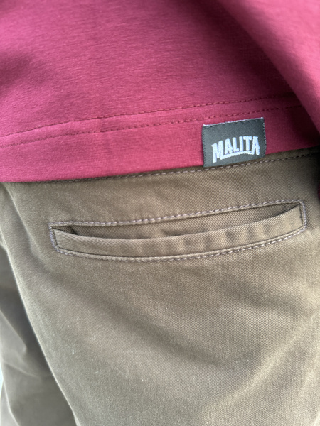 Spodnie Malita Chino Imperial  Dark Brown