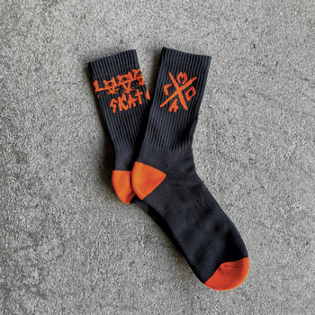 Skarpetki Malita Rats graphite/orange