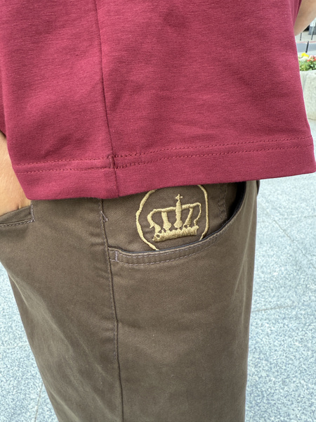 Spodnie Malita Chino Imperial  Dark Brown