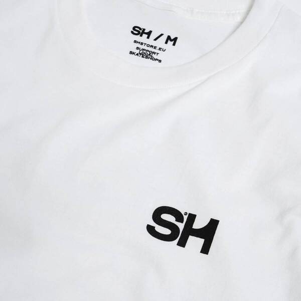  Koszulka SH 3D QP Logo Outline Tee (White)