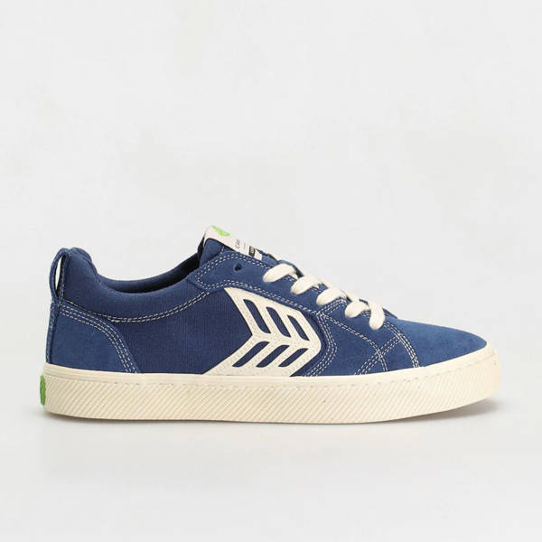 Buty CARIUMA 'SP22 U Catiba Pro /Mystery Blue Suede And Canvas Contrast Thread Ivory Logo