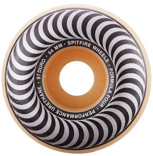 Kółka Spitfire - F4 Classic Swirl 97DU Silver