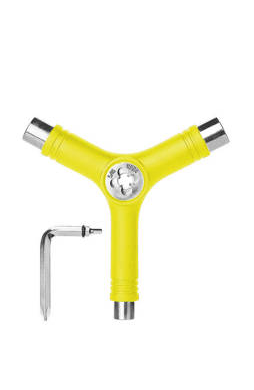 Narzędzie klucz do deskorolki  skate tool marki MOSAIC Y tool yellow