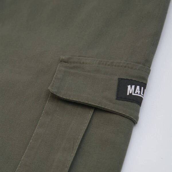 Spodnie Malita  cargo green elastic LOG SL 